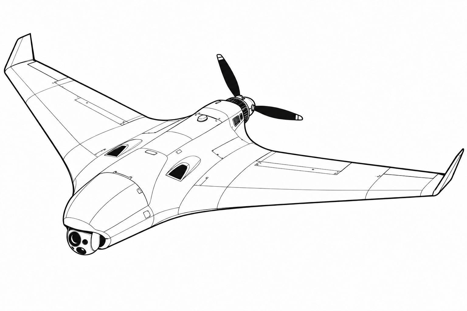 A1-SM Furia military drone profile image